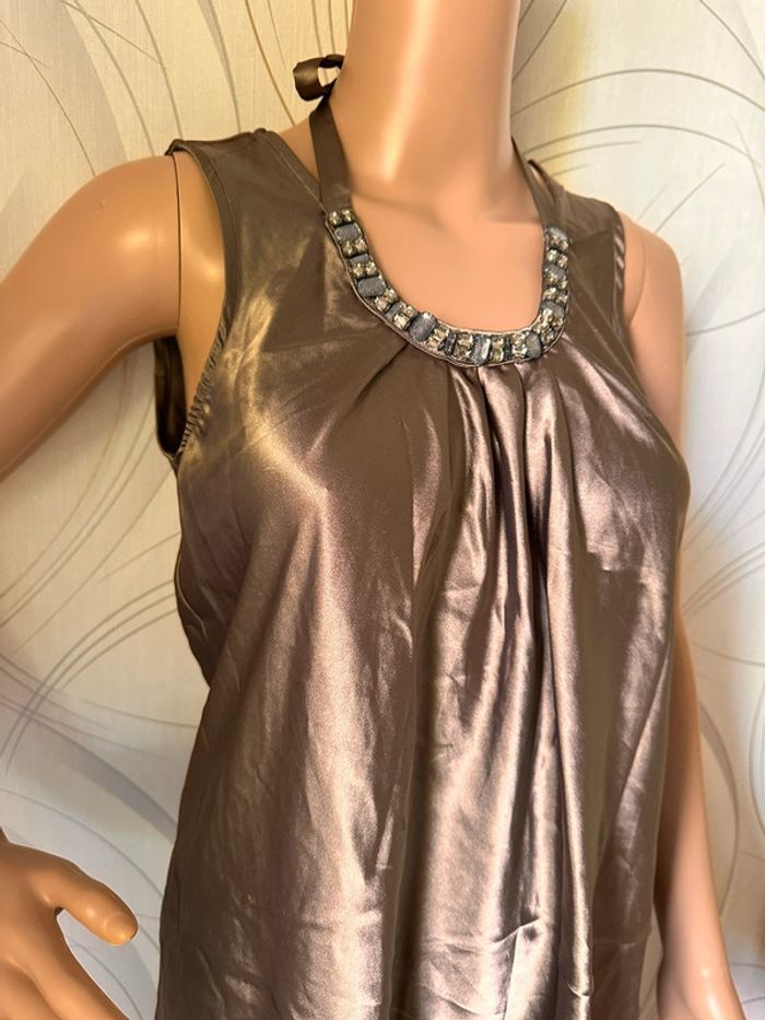 Haut en satin - photo numéro 3
