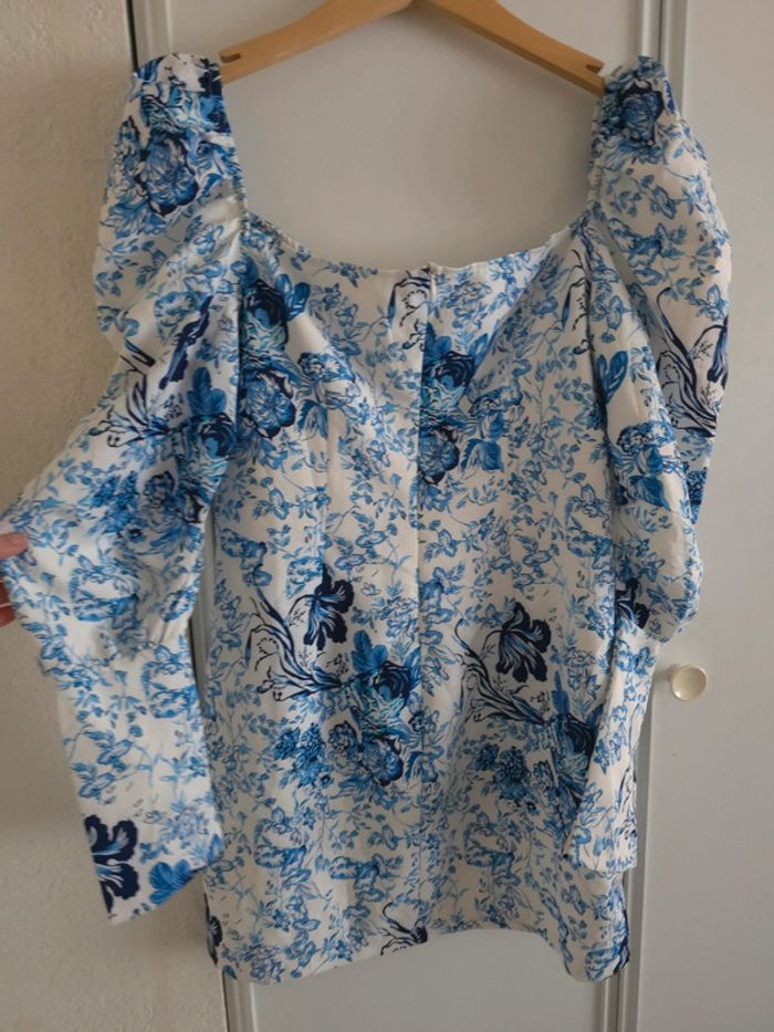 Robe mini manches bouffantes taille L - photo numéro 6