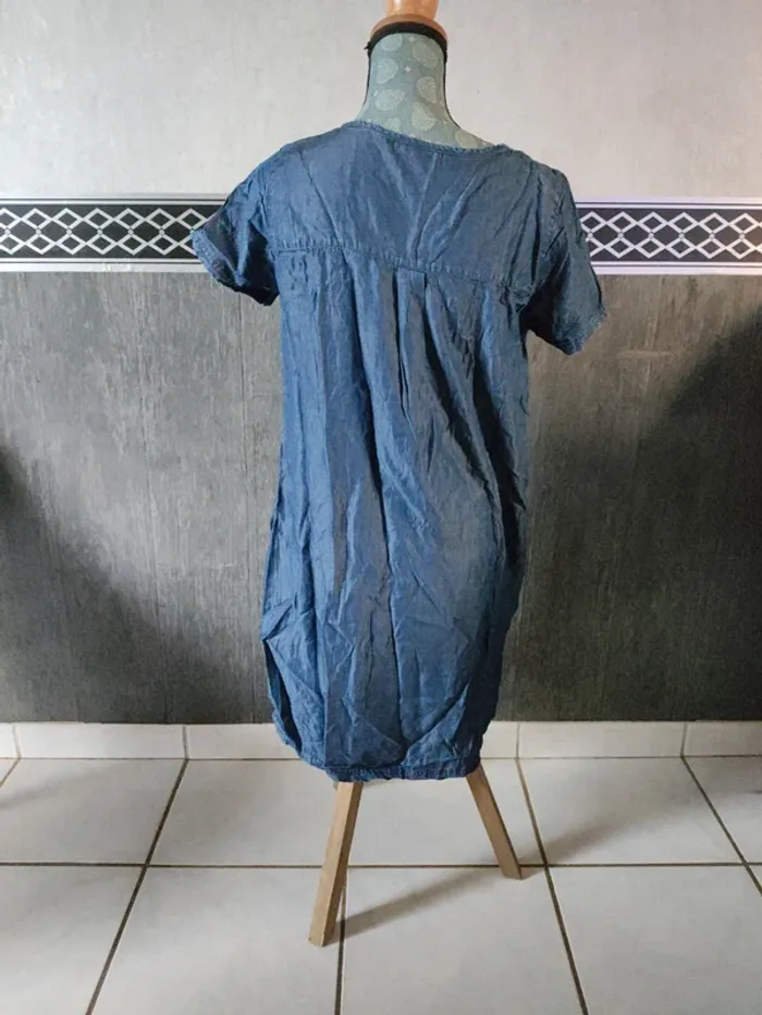 Tunique manche courte femme léger longue - photo numéro 6