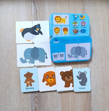 Jeu de cartes avec boite