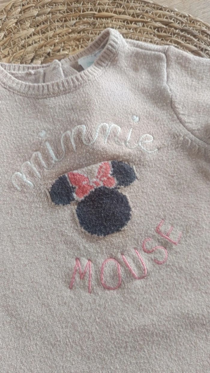 Robe pull Minnie fille 12 mois Disney - photo numéro 3