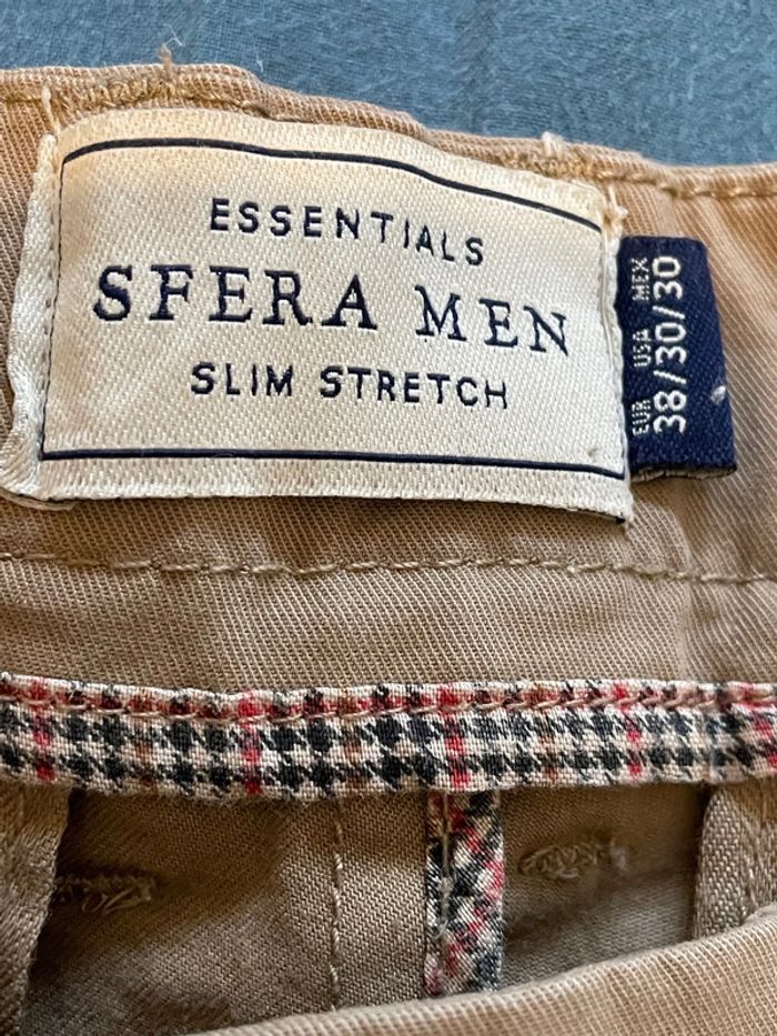 Pantalon chic slim strech taille 38 sfera man - photo numéro 4