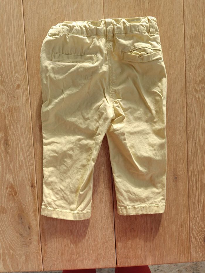 Pantalon jaune pâle - photo numéro 2