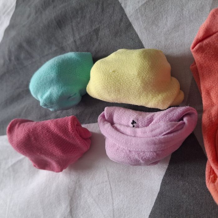 Lot 5 chaussettes invisible colorées pour femme - Taille 36-39 - Neuf - Primark - photo numéro 3