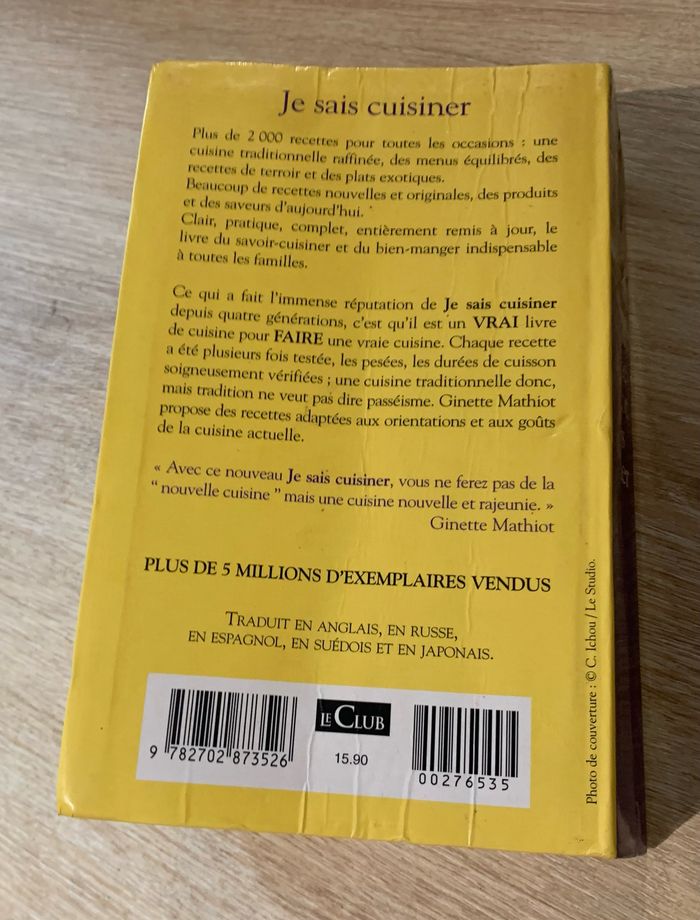 Livre je sais cuisiner - photo numéro 10
