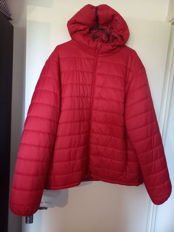 Doudoune rouge XL