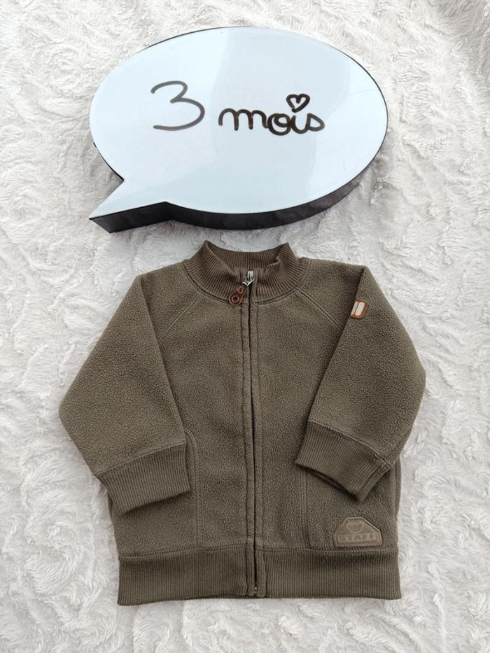 Gilet veste zippée Garçon 3 mois Tex