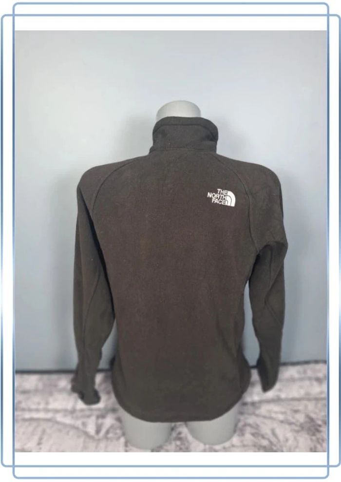 Veste polaire full zip the north face femme / taille S / noire / logo brodé - photo numéro 7