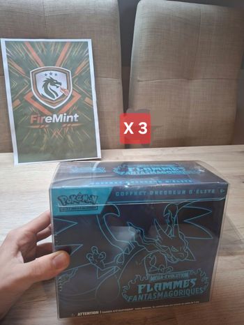 Lot de 3 protections souple ETB Pokémon semi rigide de qualité premium 🔥