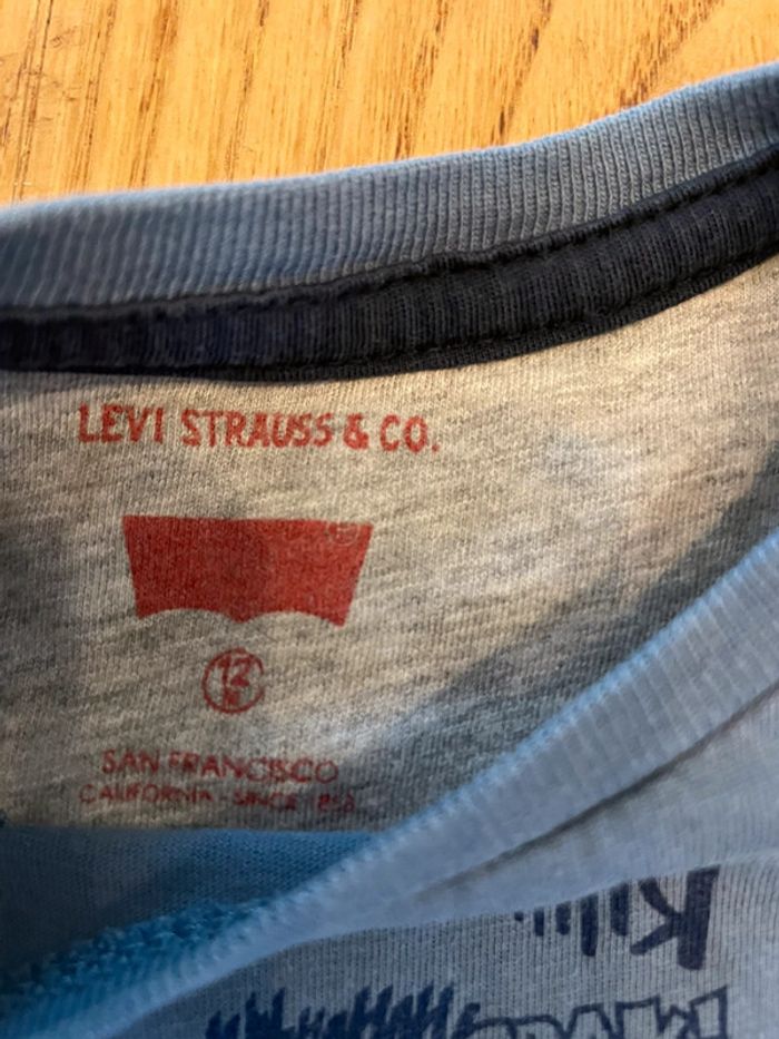 Tee shirt manches courtes levi’s 12 mois - photo numéro 2