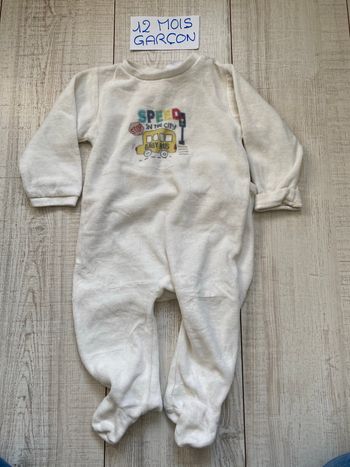 Grenouillère à manches longues hiver