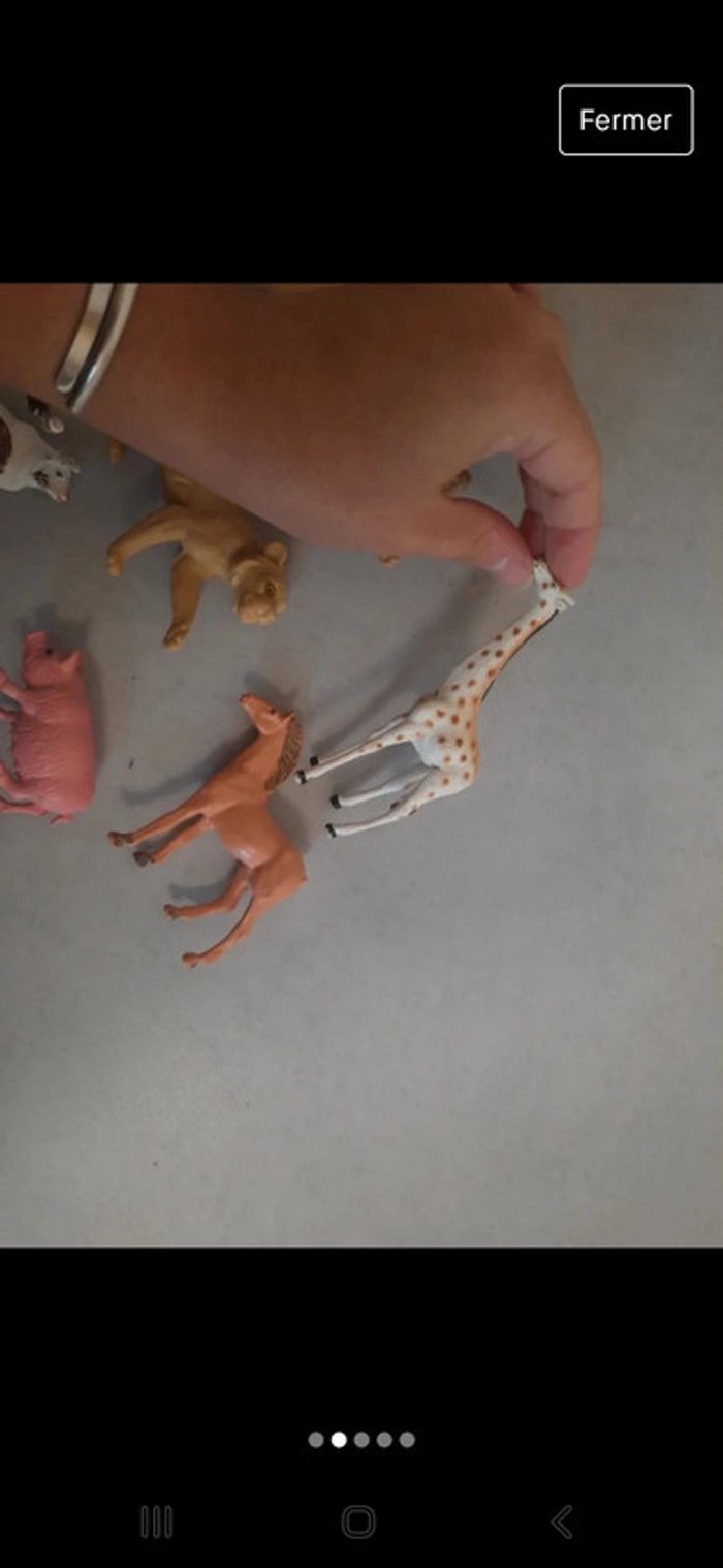 Figurine plastique 6 animal - photo numéro 2