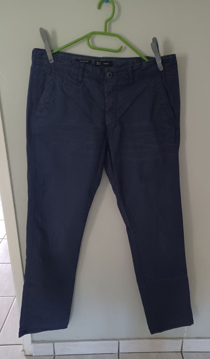 Chino bleu celio t44