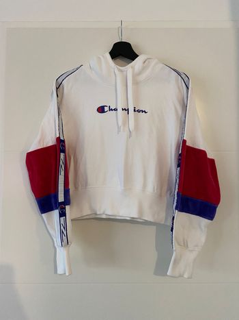 Pull Champion blanc taille S