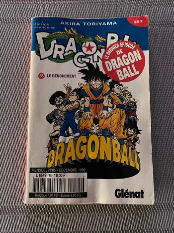 Manga Dragon Ball Tome 85
