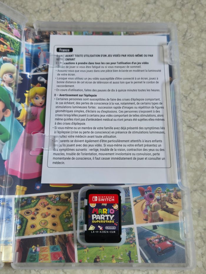 Jeu Nintendo switch Super Mario party superstars - photo numéro 2