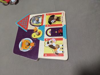Puzzle pièces encastrables Janod (son ne fonctionne plus)