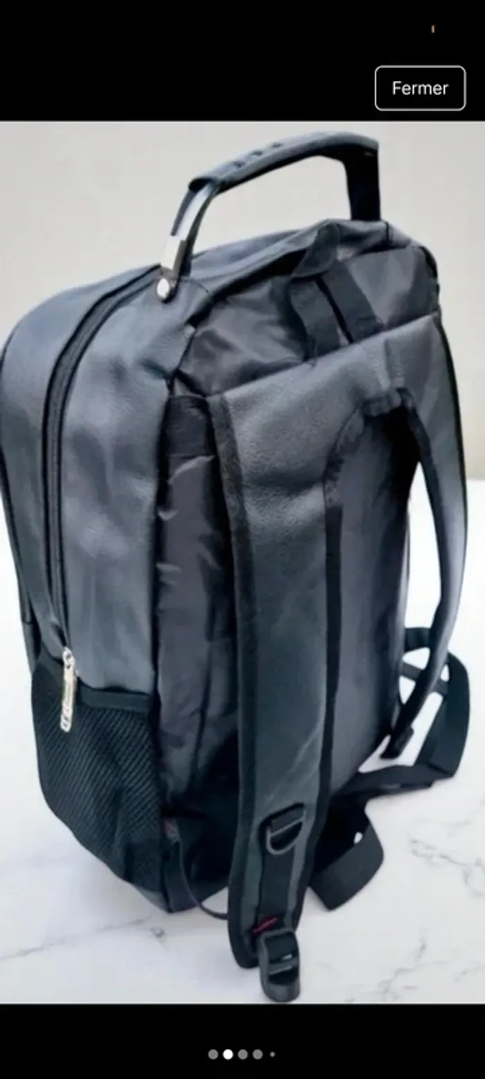 Sac à dos bagage cabine week-end sortie 45x35x20 cm - photo numéro 2
