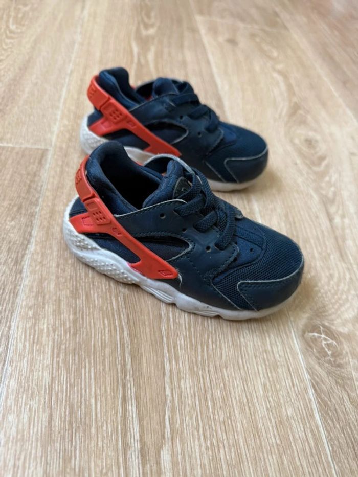 👟 Huarache bleu et rouge taille 23,5 - photo numéro 2