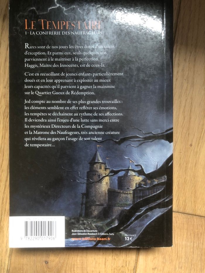 Le tempestaire - La confrérie des naufrageurs - Johan Heliot - photo numéro 2