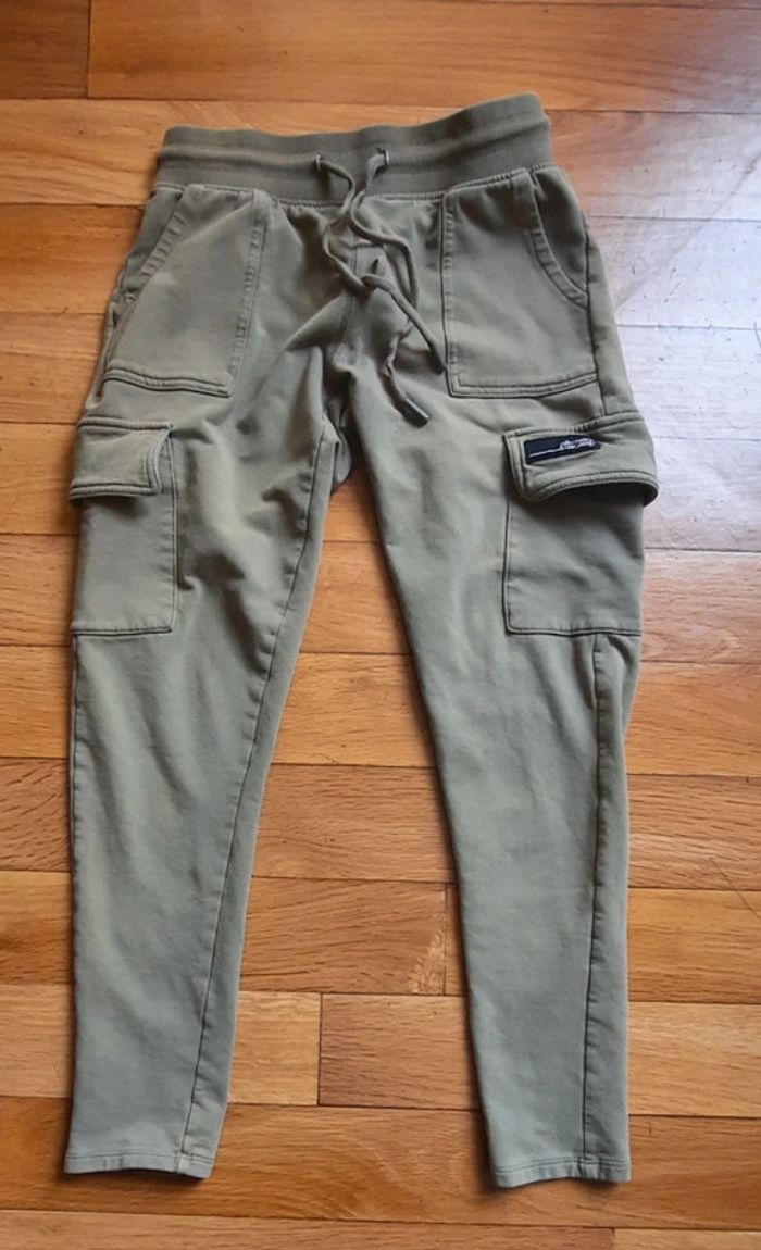Pantalon kaki taille élastique Taille XS