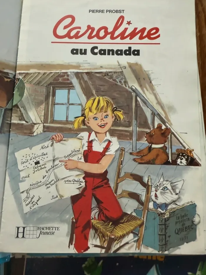 État moyen - Blanc vintage - Lot de 18 livres bd albums Caroline Pierre Probst - photo numéro 10