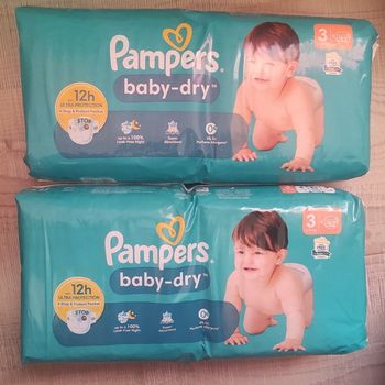 Couches pampers taille 3