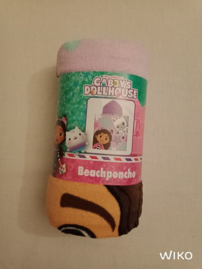 Poncho serviette gabby chat - photo numéro 2