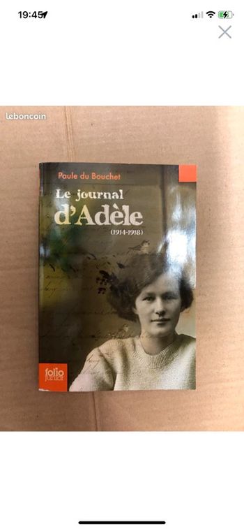 Le journal d’Adèle