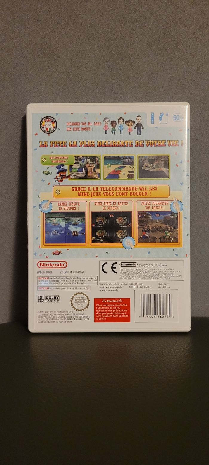 Jeu Wii Mario Party 8 - photo numéro 2