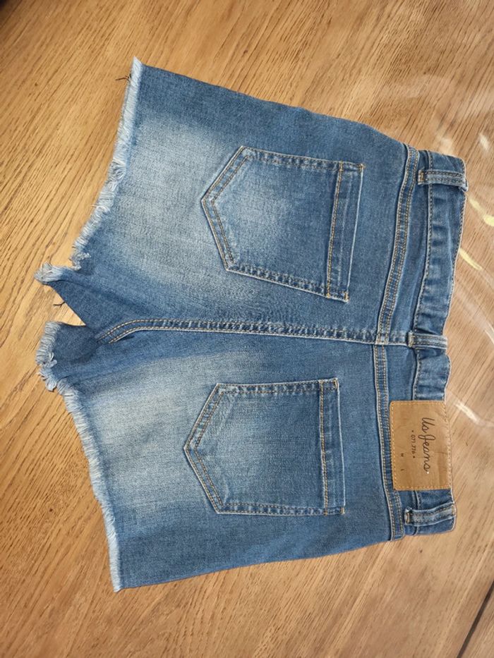 Short en jeans taille 12ans - photo numéro 2