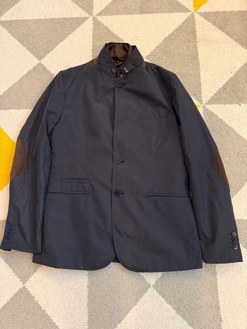 Veste imperméable Father & Sons Taille M Bleu marine