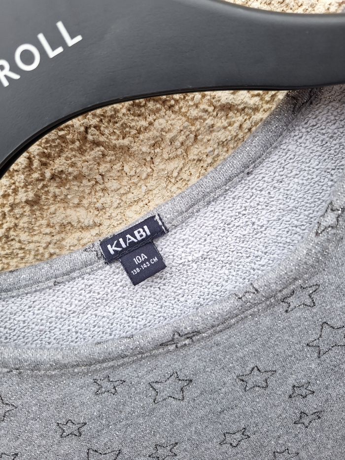👗 Magnifique robe pailletée manches longues Kiabi 10 ans - photo numéro 5