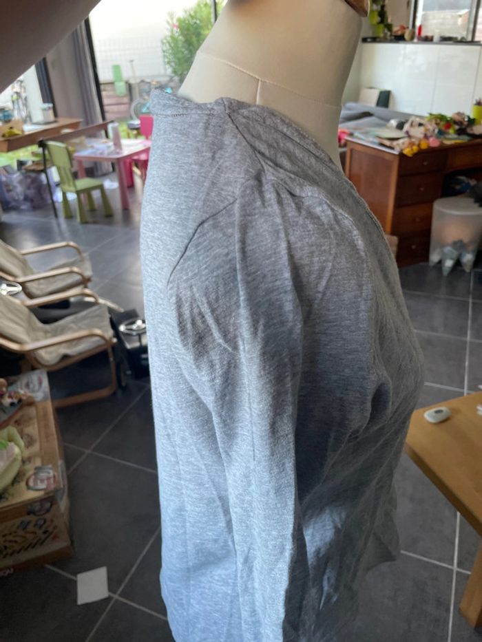 TEE Shirt gris sud express taille M - photo numéro 7