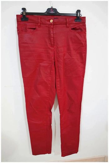 C43 pantalon simili bordeaux Burton 40