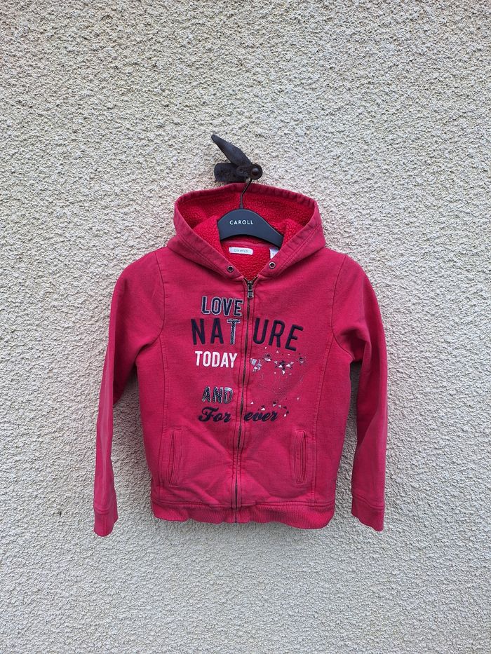 👚 Sweat zippé à capuche Okaïdi 12 ans