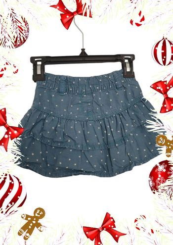 Jupe bleu étoiles kidkanai bébé fille taille 2 ans