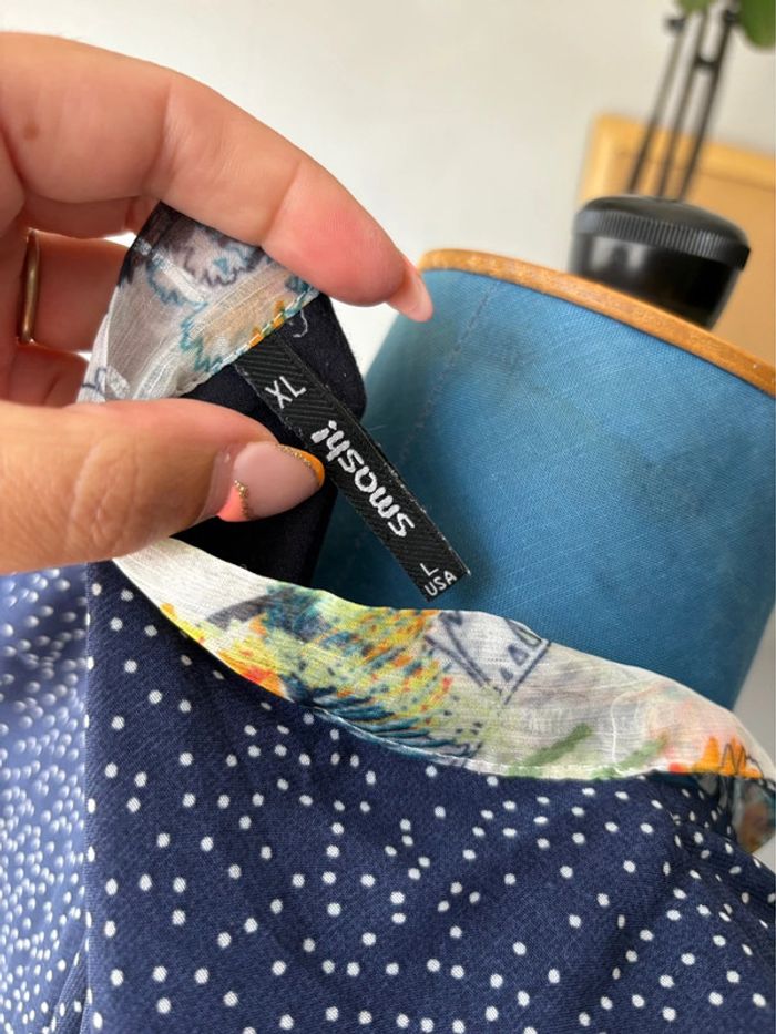 Robe à motif et à pois - fluide - belle qualité - Smash! - taille XL/42 - photo numéro 5