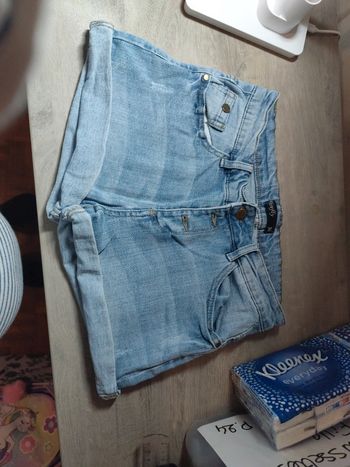 Short en jean
