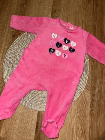 Pyjama velours - 6 mois