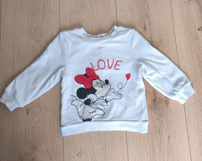 Pull / Sweat chaud doublé Orchestra Disney Minnie - Taille 18 mois - 81 cm