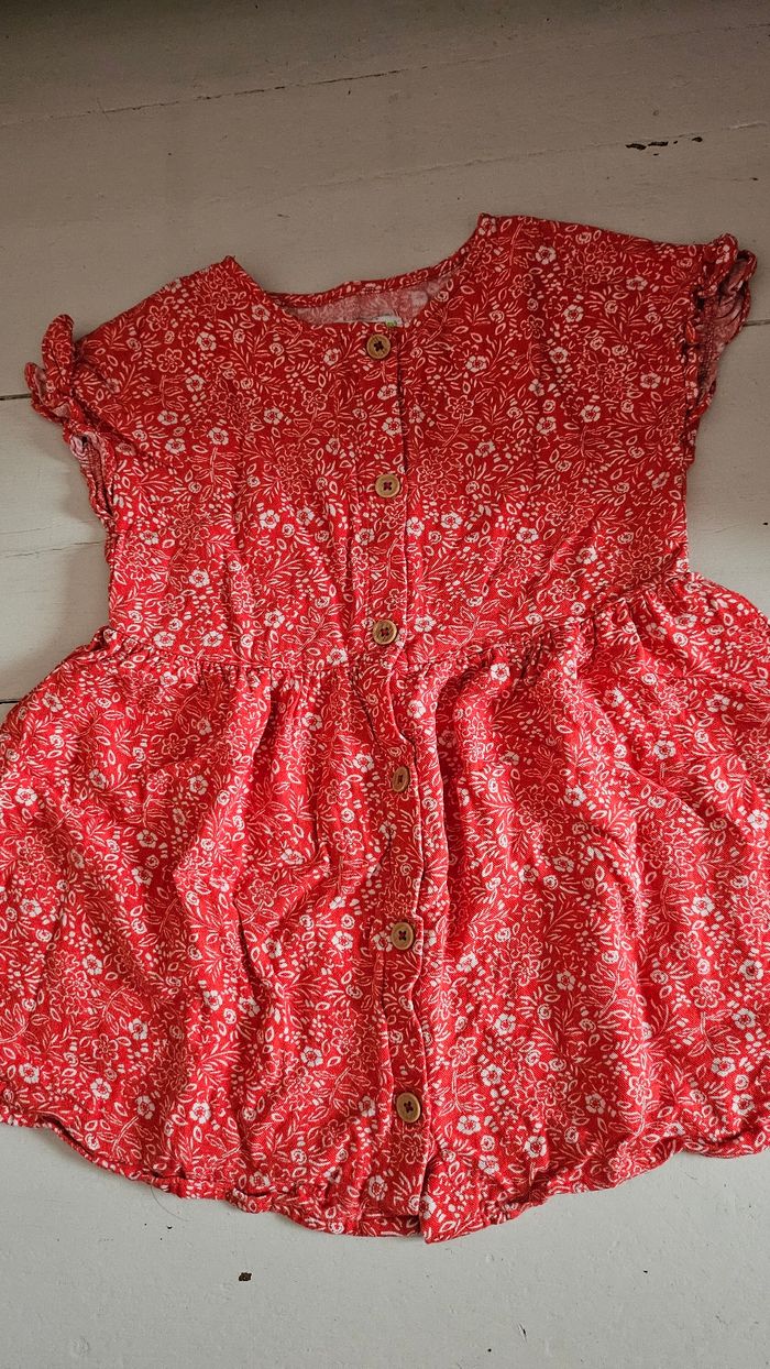 Robe courte Rouge Verbaudet 4 ans - photo numéro 2