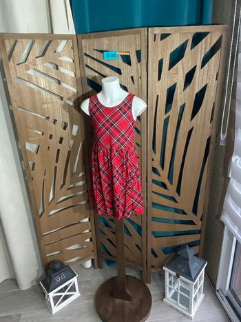 Robe à carreaux fille 6 ans réf F6 225
