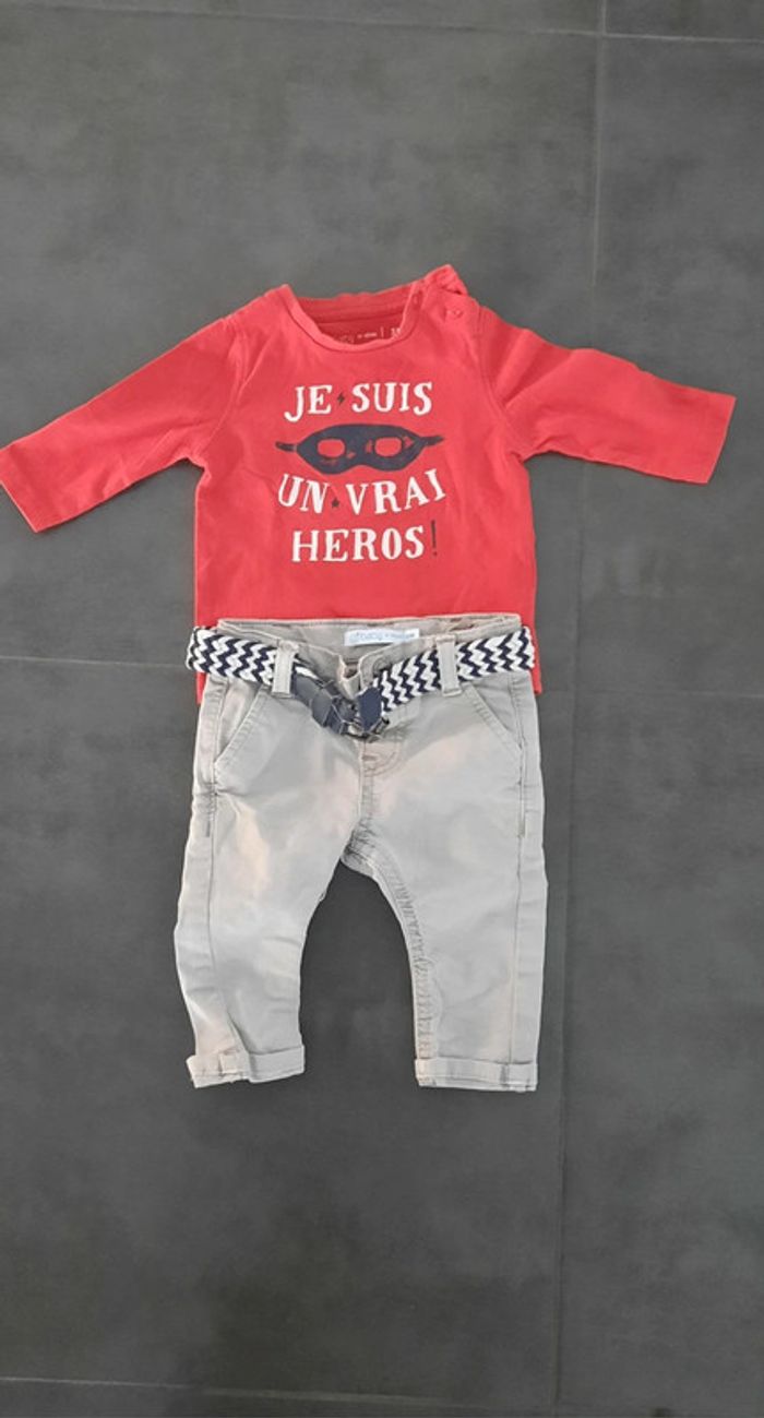 pantalon, tee-shirt, chemise - photo numéro 3