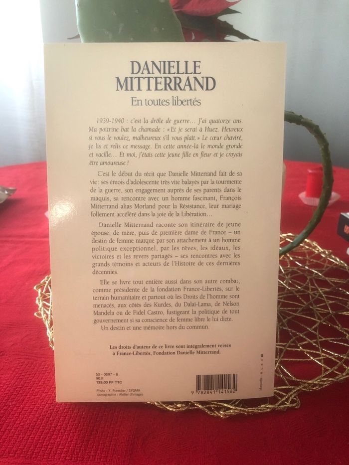 En toutes libertés - Danielle Mitterrand - photo numéro 2