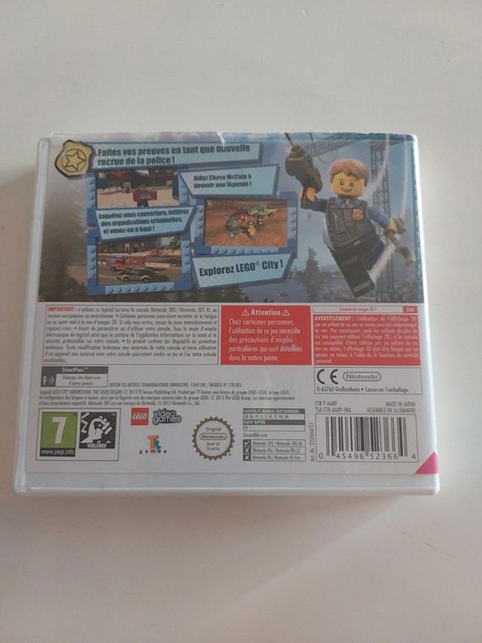 Nintendo 3DS Lego City Undercover - photo numéro 2