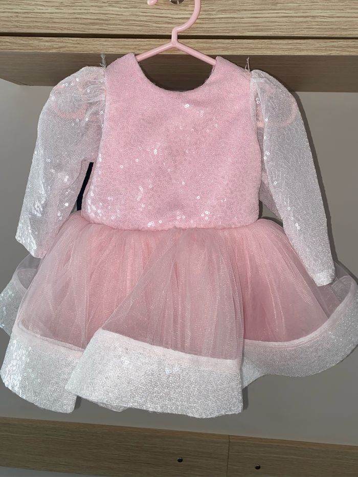 Robe de cérémonie 1-3mois - photo numéro 2