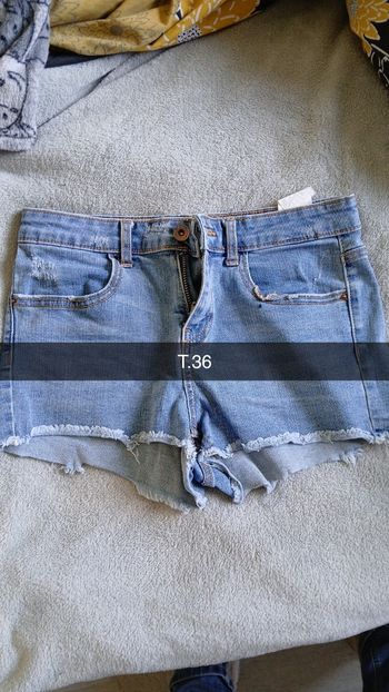 Short en jean