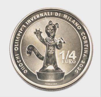 Monnaie officielle commémorative – JO d’Hiver Milano Cortina 2026