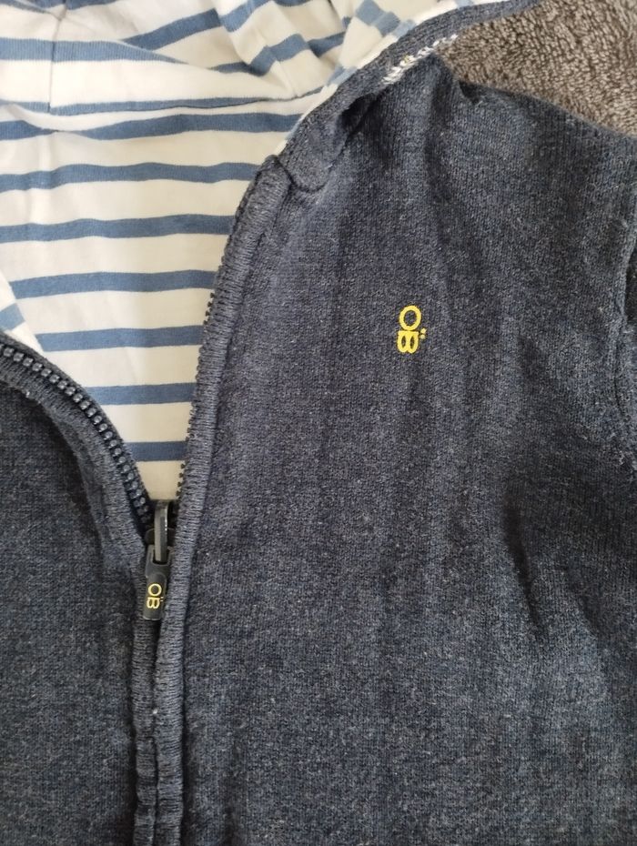 Veste réversible Obaibi requin 24 mois - photo numéro 3